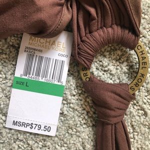 Summer halter brown top by Michael Kors size large